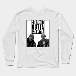 Straight Outta Scranton Long Sleeve T-Shirt